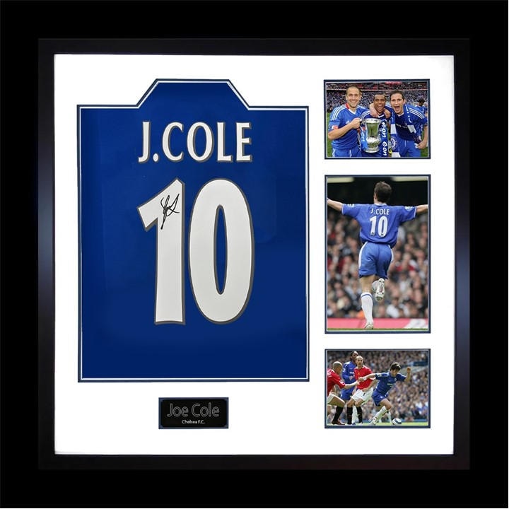 Chelsea    Joe Cole Signed  Shirt Elite Frame, Football by The Fan Cave in Size 820x820mm, Sports Direct