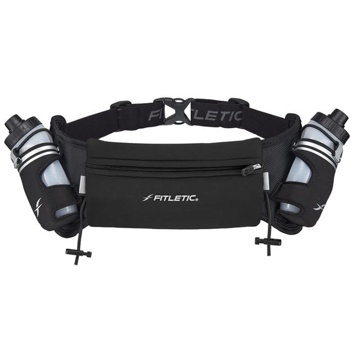 Galaxy    Hydra 16 Hydration Belt - Black, Football by Fitletic in Size L-XL, Sports Direct