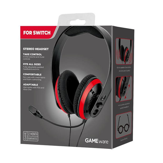 GAMEWARE stereo Nintendo Switch headset 