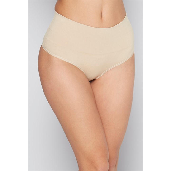 Valbonne Women's Nude Control High Waist Thong in Size XL, Sports Direct