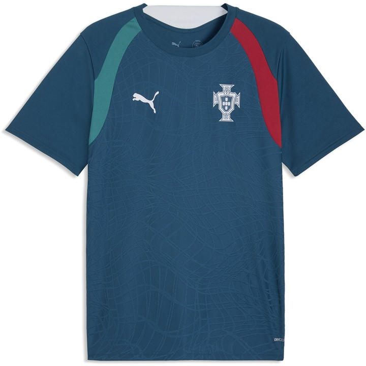 Portugal  Men's   Training Shirt World Cup 2026, Football by Puma in Size M, Sports Direct