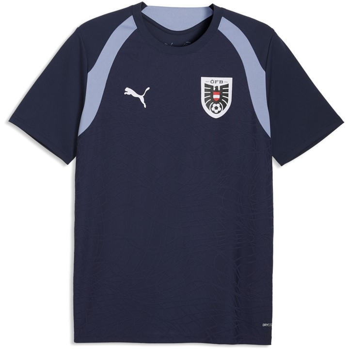 Puma Men's Blue Austria Training Shirt World Cup 2026 in Size XL, Sports Direct