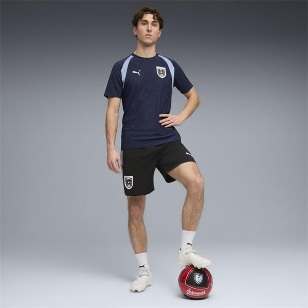 Navy/Blue - Puma - Mens Austria Training Shirt World Cup 2026