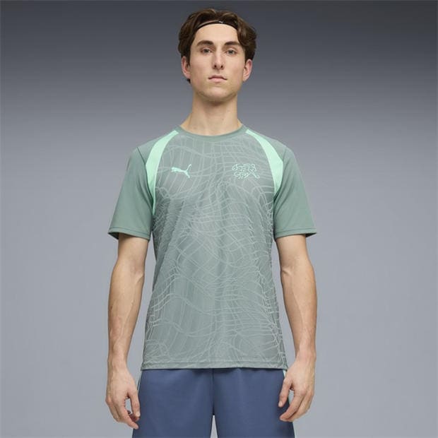 Green/White - Puma - Mens Switzerland Training Shirt World Cup 2026