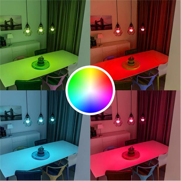 Electronics - Trust - E27 Smart WIFI Bulb, White & Colour