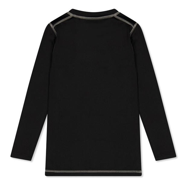 Black - OXEN - Unisex Kids' Long Sleeve Baselayer Top