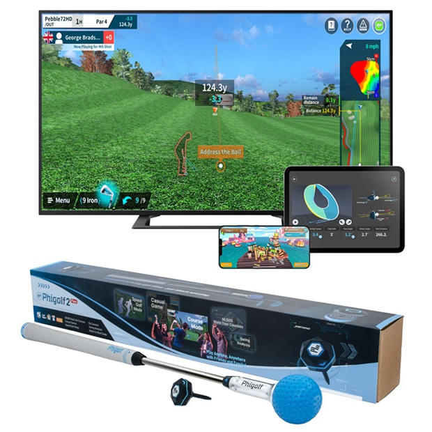Phigolf | PhiGolf 2 Flex Golf Swing Analyser | Silver