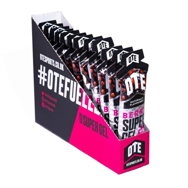 Ote Pink Super Energy Gel () in Size Box of 12, Sports Direct