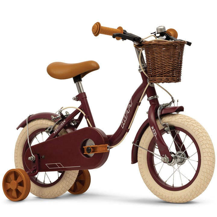 Huffy  Kids Red Vintage  Burgundy Bike For Kids 3-5Yrs in Size 12, Sports Direct