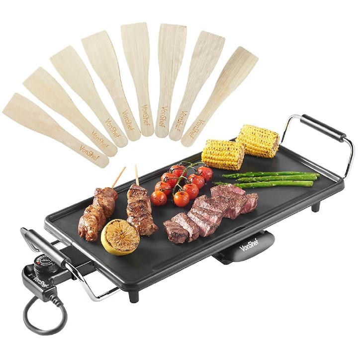 Vonshef  Silver Teppanyaki Grill, Sports Direct