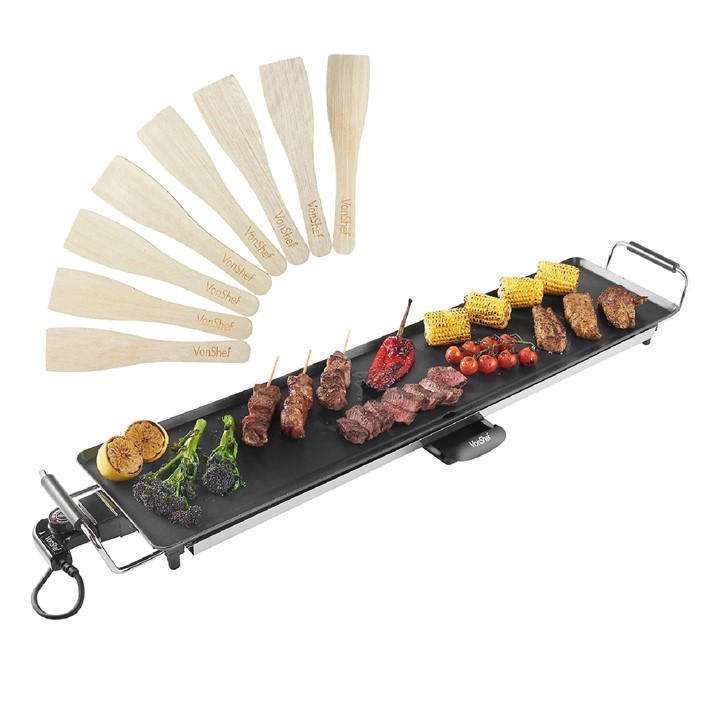 Vonshef Teppanyaki Grill Silver Xxl - Image 3