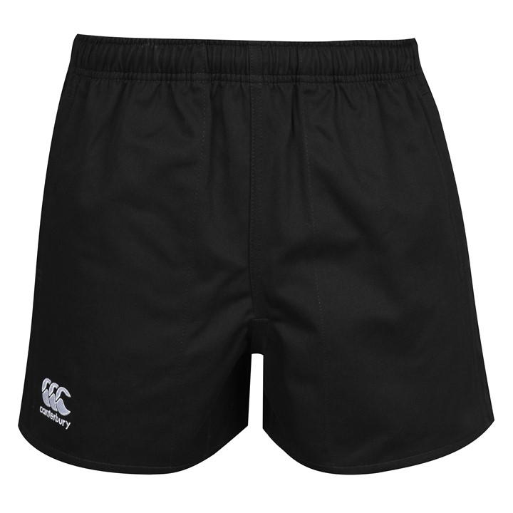 Canterbury Men's Black Rugby Shorts in Size L, Sports Direct