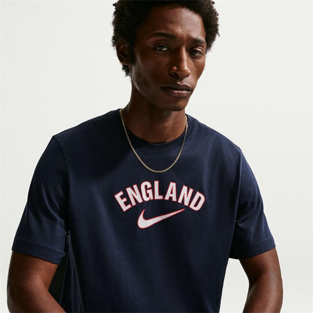 Navy - Nike - Men's England Short Sleeve T-Shirt