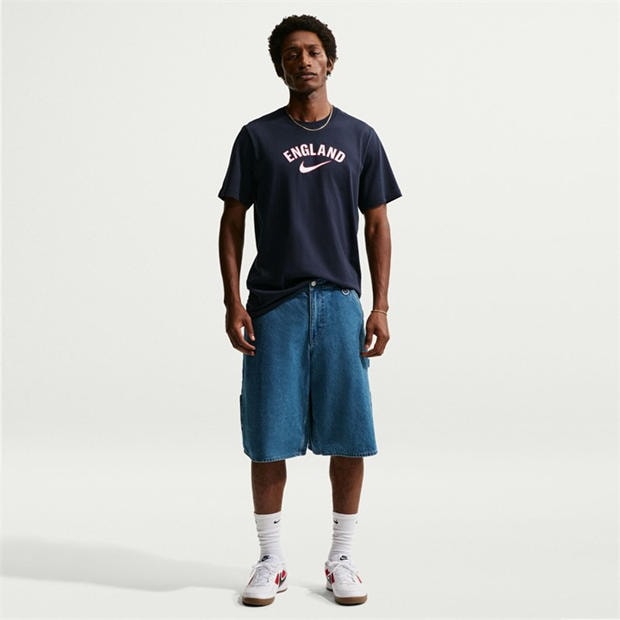 Navy - Nike - Men's England Short Sleeve T-Shirt