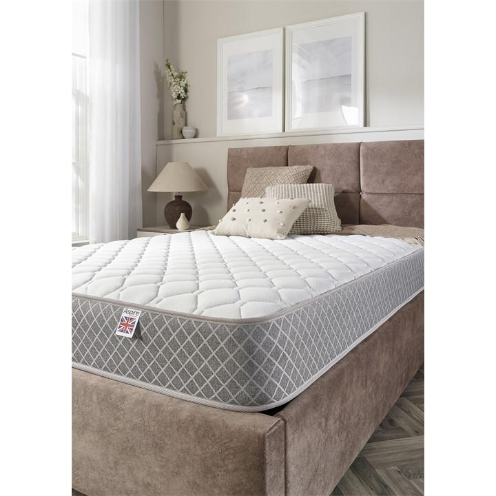 Aspire Triple Layer Pro Hybrid Mattress - White - Single - Image 3