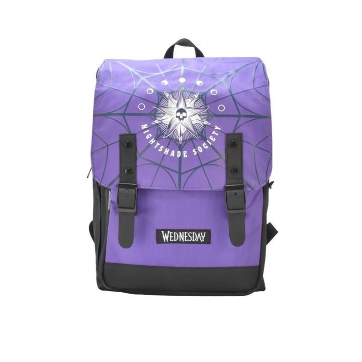 Wednesday Girls Black Nightshade Backpack, Sports Direct