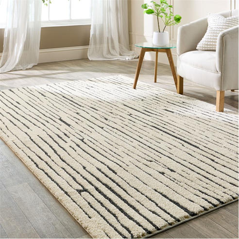 Origin Rugs - Woodweave Ivory/Charcoal Rug