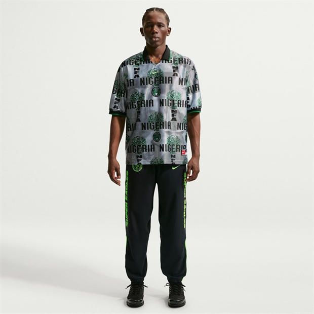 White/Black - Nike - Men's Nigeria Short Sleeve T-Shirt