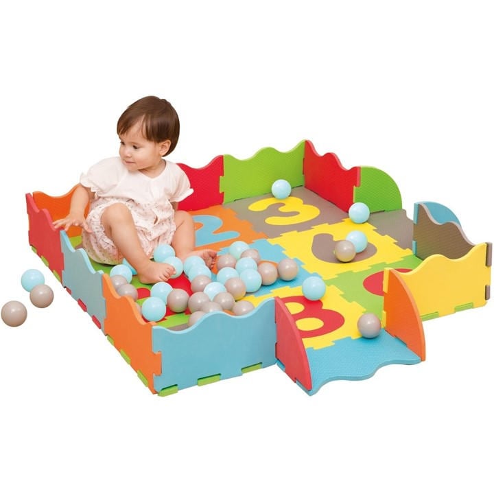 Planet Direct  Kids  M.y Interlocking Foam Play Mats With 40 Ball Pit B in Size L, Sports Direct