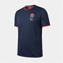 Navy - RFU - England Poly T Shirt Adults