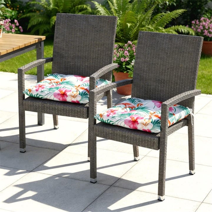 Streetwize   Outdoor Seat Cushions - Flamingo Palm, Sports Direct