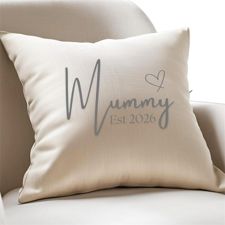 Scotland    Mummy Est. 2026  7698-Np-Lcu, Football by Aye Do Gifts in Size Cushion, Sports Direct