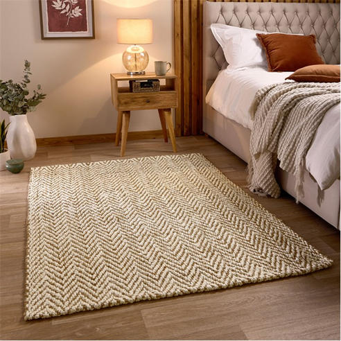 Origin Rugs - Jute Herringbone Rug