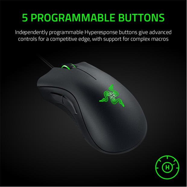 PC - Razer - DeathAdder Essential Mouse - Black