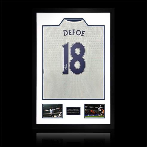 The Fan Cave - Jermain Defoe Signed Tottenham Hotspur Shirt