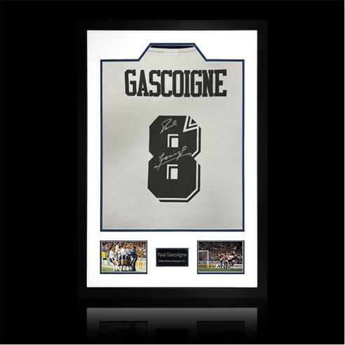 The Fan Cave - Paul Gascoigne Signed Tottenham Hotspur Shirt