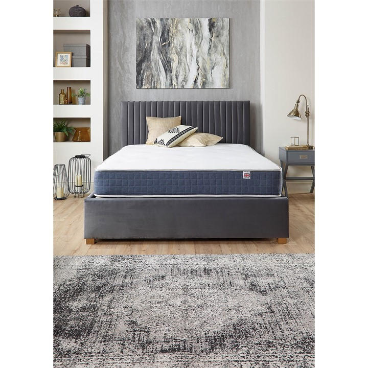 Aspire  White Duo Sleep Pocket+ 1000 Mattress in Size Double, Sports Direct