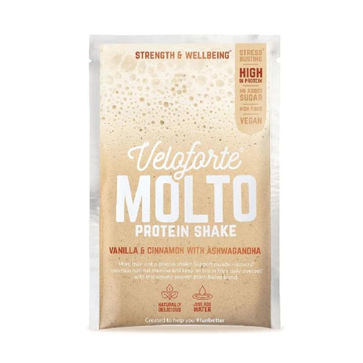 Veloforte  None Molto: Plant Protein Recovery Drink (16 X 38G Sachets) in Size Pack of 16, Sports Direct