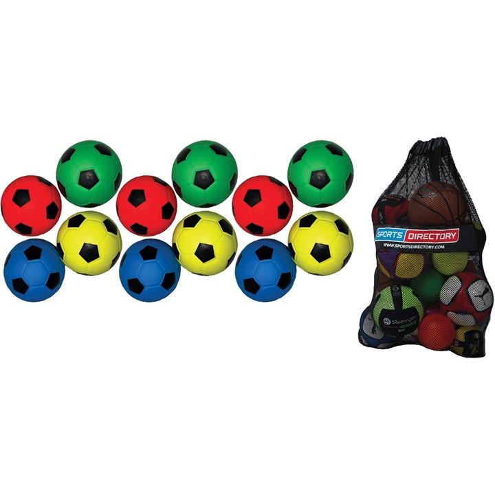 Foam Footballs - Pack Of 12 - Neutral - 19cm - Image 2