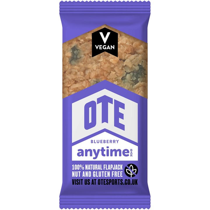 Ote  Blue Anytime Bar (16 X 62G) in Size Box of 16, Sports Direct