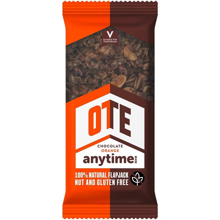 Ote  Orange Anytime Bar (16 X 62G) in Size Box of 16, Sports Direct