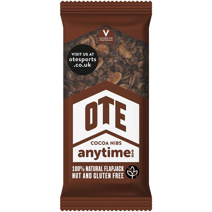 Ote  Beige Anytime Bar (16 X 62G) in Size Box of 16, Sports Direct