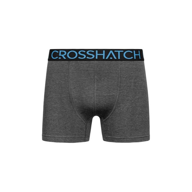 черно синьо - Crosshatch - 3 Pack of Knightling Boxers