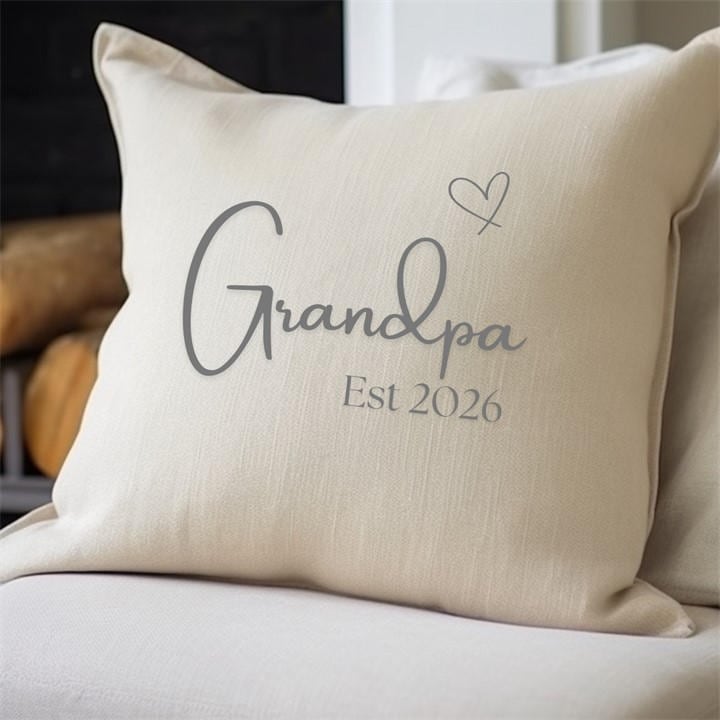 Scotland    Grandpa Est. 2026  7701-Np-Lcu, Football by Aye Do Gifts in Size Cushion, Sports Direct