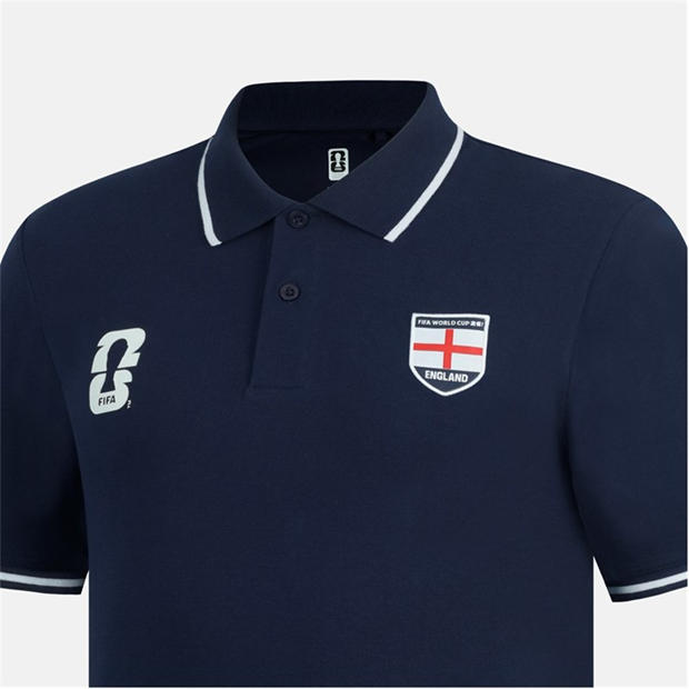 Navy - FIFA - Mens England FIFA World Cup 2026™ Polo Shirt