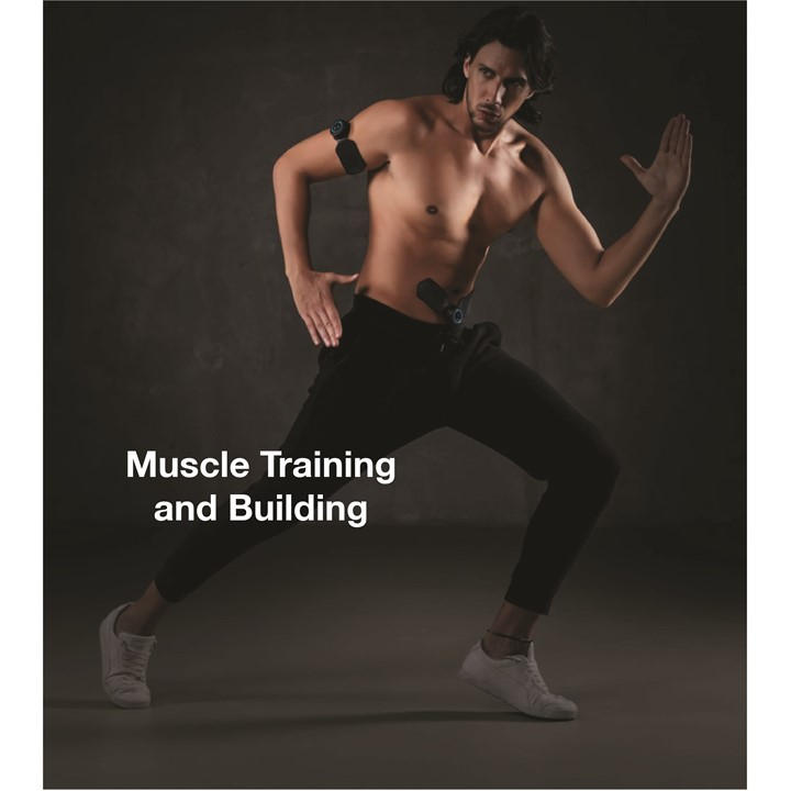 Eleeels  Black M1 Electrical Muscle Stimulation Massager, Sports Direct
