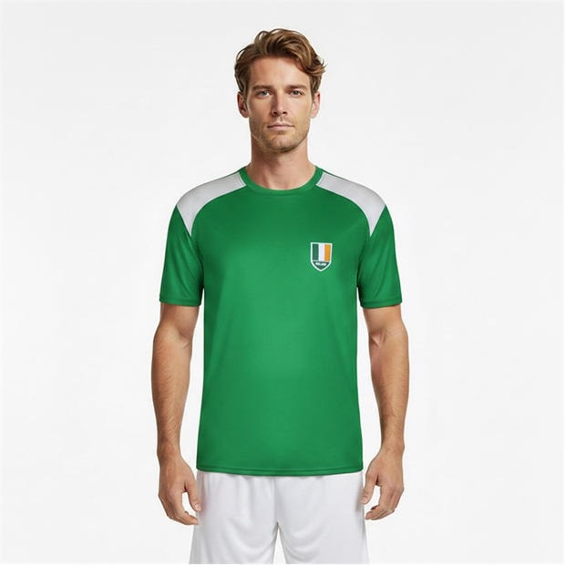 Green - FIFA - Mens Republic Of Ireland Short Sleeve T-Shirt