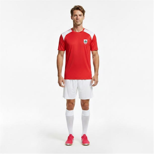 Red - FIFA - Mens Wales Short Sleeve T-Shirt
