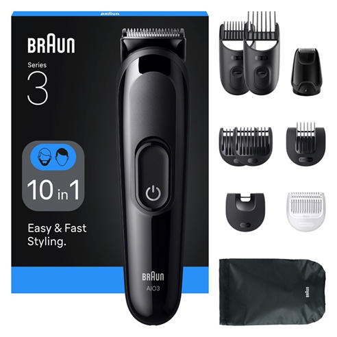 Braun - Braun AIO3560 All-in-one Trimmer BLK