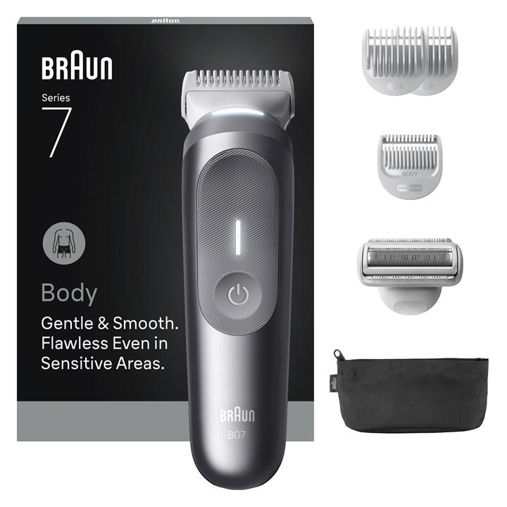 Braun Men's Grey Bg7550 Body Groomer Spcgry, Sports Direct
