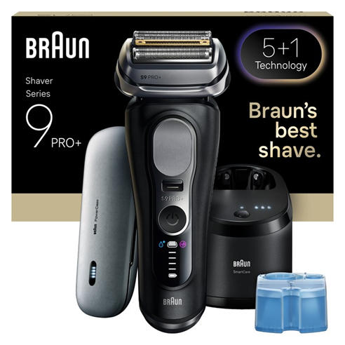 Braun - Braun Series 9 PRO+ Electric Shaver 9670CC Black