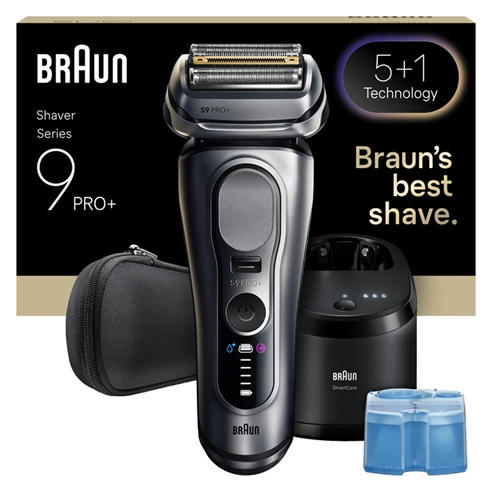 Braun - Braun Series 9 PRO+ Electric Shaver 9667CC Silver