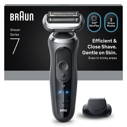 Braun - Braun Series 7 Electric Shaver 72-G1200S Grey