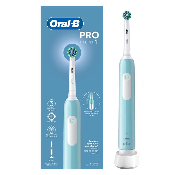 Oral B  Blue Oral-B Pro Series 1 Cross Action Toothbrush, Sports Direct