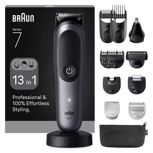 Braun - Braun AIO7560 All-in-one Trimmer BLKSPCGRY