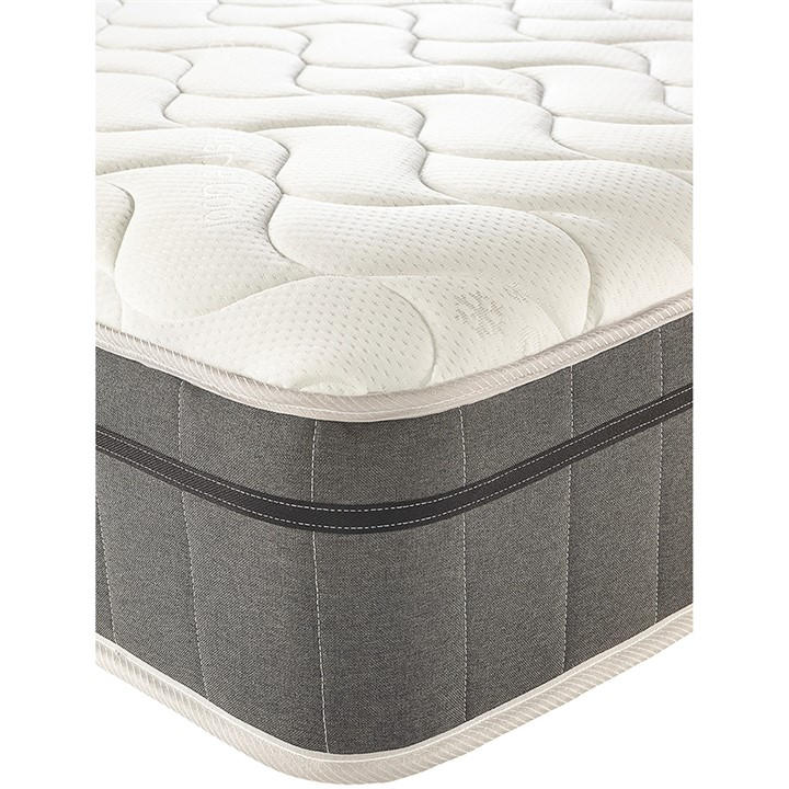 Aspire White 3000 Air Conditioned Pocket Mattress in Size Double, Sports Direct
